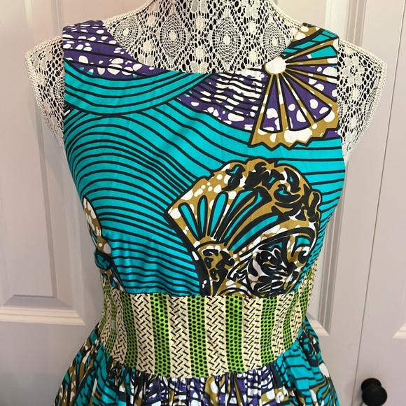 Anthropologie Mille Collines  Moonrise fit and flare dress. - Picture 3 of 15